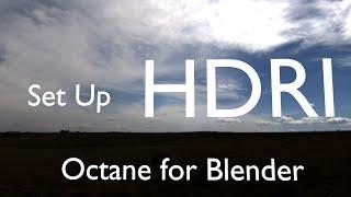 Octane for Blender  //  How to set up Basic HDRI