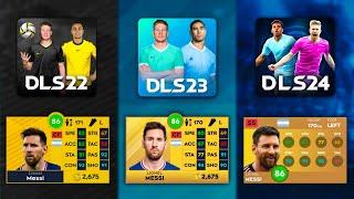 DLS 24 VS DLS 23 VS DLS 22 Player Ratings! 