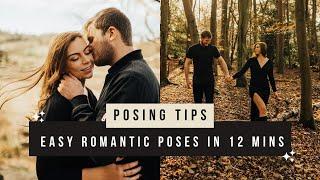 How to photograph an engagement session in a woodland (Behind the scenes) and settings in AV mode