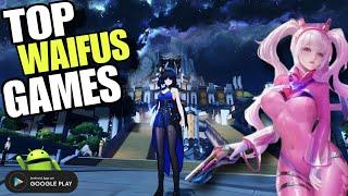 TOP 10 Mejores Juegos De WAIFUS Para Android 2024 #4