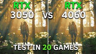 RTX 3050 vs RTX 4060 | Test In 20 Games at 1080p | Is the Upgrade Worth It? | 2023