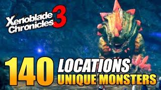 Xenoblade Chronicles 3 - All 140 Unique Monster Locations (Detailed Guide + Timestamps)