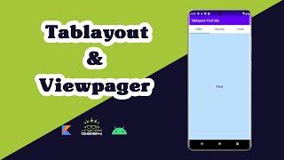 How to use tablayout with ViewPager in kotlin