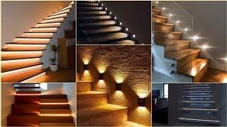 Top 100 elegant staircase lighting ideas 2023 | Top 8 Great Ways to Light Up your home Stairs 2023