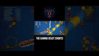 Epic Snake Domination!  Unstoppable in Worms Zone! part 2 #viralshorts #thegbs #shorts