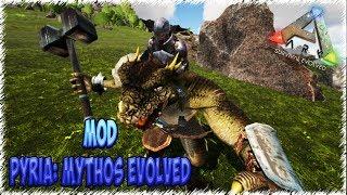 Mod Pyria: Mythos Evolved (мод Пирия: средневековая эволюция) в ARK: Survival Evolved.