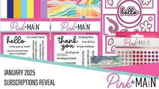 Pink and Main January 2025 Subscriptions Reveal