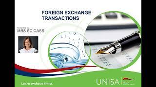 Foreign exchange transactions