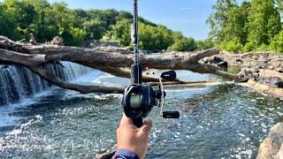 The MOST DANGEROUS River I've Ever Fished!!! (LOADED with FISH)