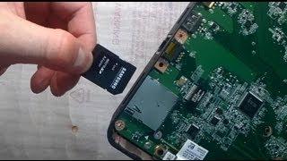 Repair Notebook SD Card Slot Fix Problem does not work