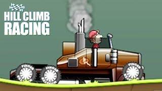 Hill Climb Racing Ежедневный ЧЕЛЛЕНДЖ АТОМНАЯ СТАНЦИЯ на ГРУЗОВИКЕ Мультяшная игра про машинки гонки