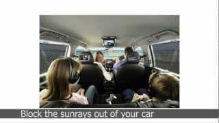 Retractable Car Sun Shade for windshield by Koolertroon