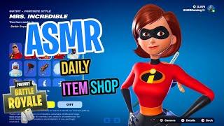 ASMR Fortnite NEW Incredibles Skins! Daily Item Shop  Relaxing Whispering 