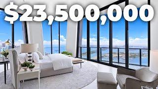 This $23,500,000 Miami Penthouse is Bigger Than Most Mansions! Plus, it Has a Helipad!