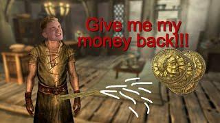 Skyrim Merchant Inventory Sell Glitch (Speech/Gold Farm)