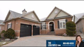 Lisa Fayle Just Listed | 27 Montana Crescent, Whitby | Whitby Homes For Sale