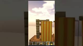 Making a minecraft food stall | easy