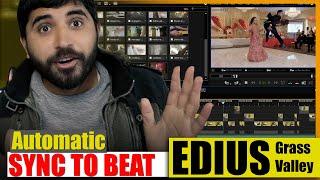Edius Grass Valley Automatic Sync Your Video to the Music Beat | Film Editing School