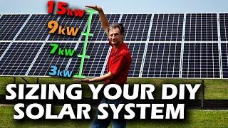 How to Size Your Solar Panel System - Planning Your DIY Solar Array Part 1
