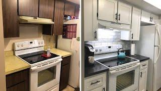 Amazing Kitchen Makeover For Under $500 | Goodbye 1975