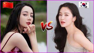 Top16 Most Beautiful Chinese Actresses VS Korean Actresses (2023)