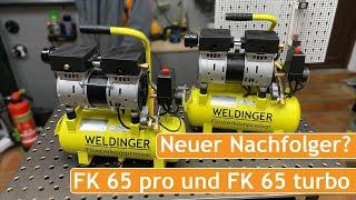 FK 65 Turbo gegen FK 65 pro von WELDINGER | Vergleich und Test | Wer hat mehr Druckluftleistung?