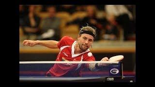 Michael Maze - Master Of Lob And Sidespin (Table Tennis Legend)