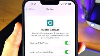 ANY iPhone How To Access iCloud Backup (Create & Restore)