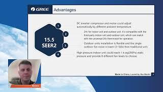 Explore the FLEXX ECO 15.5 SEER Ducted Split System from @GREEComfort