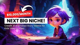 Next Big NiCHE ! Earn $10,000 Per Month - Create AI Animated Story