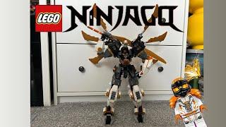 LEGO NINJAGO SUMMER 2024 71821 COLE’S DRAGON TITAN MECH REVIEW!