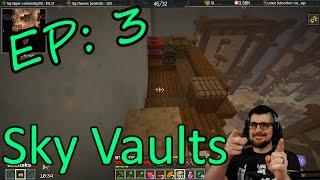 Netherite!! Sky Vaults Map Episode 3 Modded Minecraft