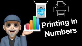 How To: Print from Apple Numbers