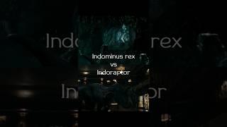 İndominus Rex vs İndoraptor #jurassicworld #vs #shorts