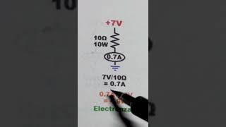 5th My Max Recommended Voltage Across Common Resistor Values Explained #shorts #short #electronics