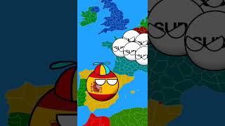 Humor de Países Perú (2/2) Con mi Voz #countryballs #humor #shorts #viral