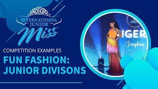 International Junior Miss Pageant - Junior Division Fun Fashion Competition Example