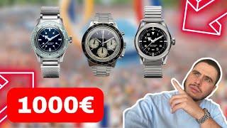 Top 7 Montres Françaises à plus de 1000€