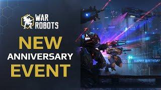 War Robots ANNIVERSARY EVENT guide  SKIRMISH game mode, event tasks, prizes! Check it out!