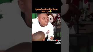 Speed makes his little bro cry 