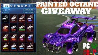 PAINTED OCTANE GIVEAWAY!!