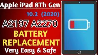 iPad 8th 2020 Battery Replacement A2200 A2198 A2197 || How To : Replace ipad battery