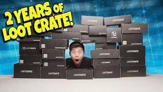OPENING 2 YEARS WORTH OF LOOTCRATE BOXES!!! Found a Million $$$ Comic Book!