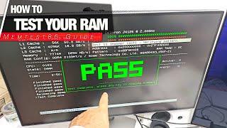 How to Fix FAULTY RAM and Stop Random PC Crashes | Memtest86 Guide