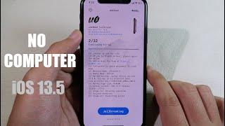 How to Jailbreak iOS 13.5 No Computer (UncOver)