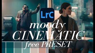 How to get the CINEMATIC color grading  in Lightroom  + FREE PRESET DNG - TUTORIAL - DON´T LOOK UP