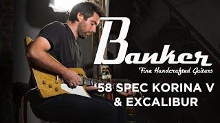 Banker Custom '58 Spec Korina V and Excalibur | CME Gear Demo | Nathaniel Murphy