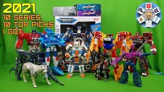 The Top 10 Transformer Toys KRBrickBot got in 2021! Channel Year in Review | 2021 연말 획득 변신로봇 랭킹