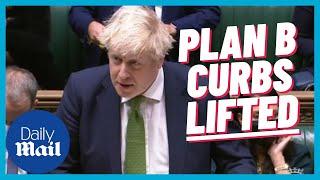 UK Covid-19: Prime Minister bins Plan B and seeks to scrap self-isolation before March 24