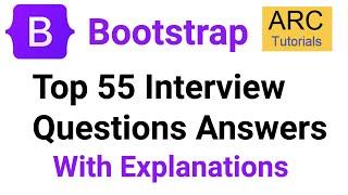 Bootstrap Interview Questions and Answers Full Series | Bootstrap 5 Questions and Answers Interview